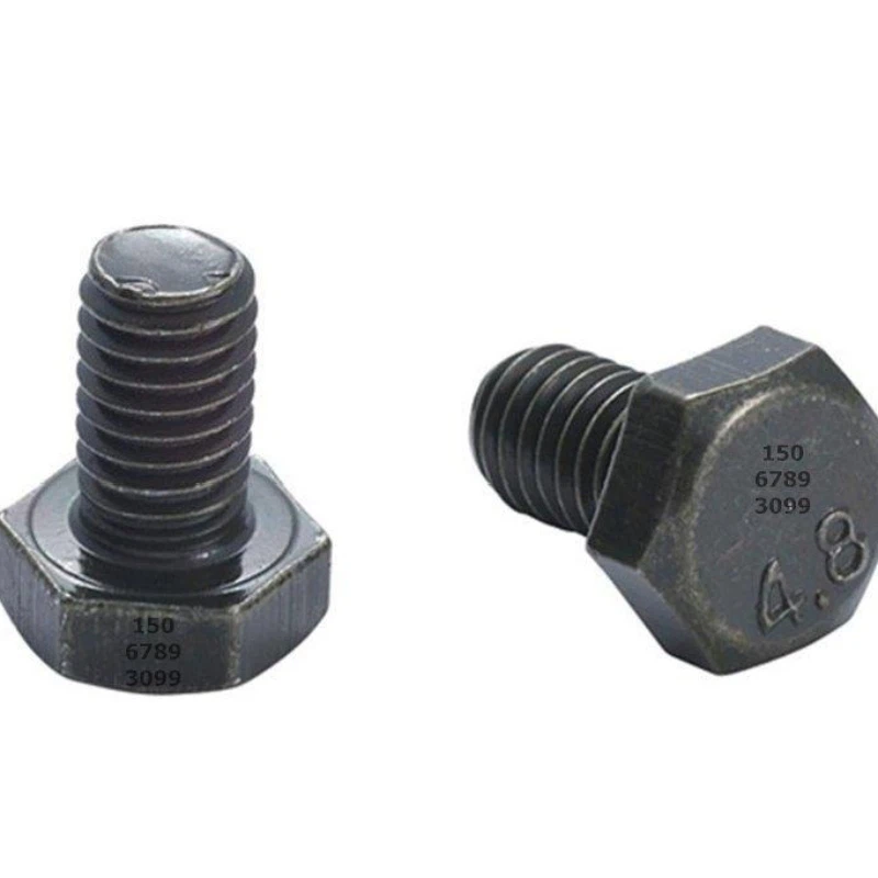 con pernos hexadecimales de cabeza